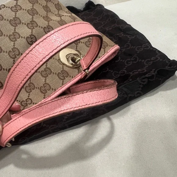 Gucci Monogram Mini Eclipse Pink - Picture 10 of 13